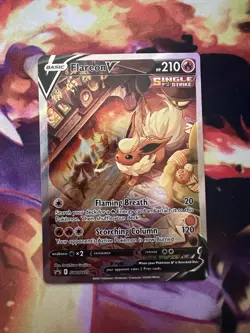 Flareon V SWSH179 SWSH: Sword & Shield Promo Cards Holo - Image 1