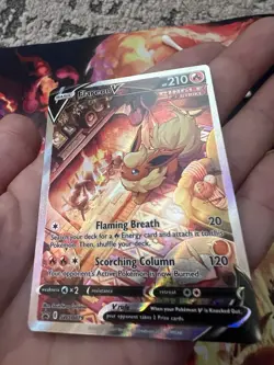 Flareon V SWSH179 SWSH: Sword & Shield Promo Cards Holo - Image 3