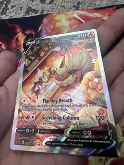 Flareon V SWSH179 SWSH: Sword & Shield Promo Cards Holo - Image 4