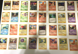 Pokemon Vintage Mixed Card Lot of 140 [Common, Uncommon, Rare] - Image 1