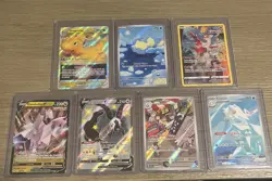 Pokemon TCG 7 mixed cards lot (Full art lot) - Image 1