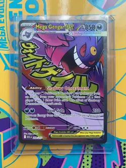 Pokemon Mega Gengar EX ASC 269/217 Holo Card 350 HP - Image 1