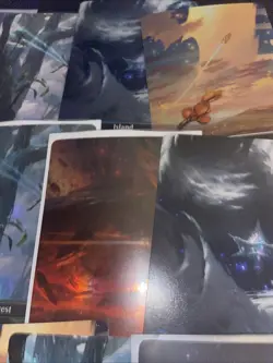 12x MTG Edge Of Eternities Full art land + foils - Image 3