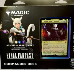 Magic The Gathering Final Fantasy XIV Commander Deck Scions & Spellcraft *SEALED - Image 2