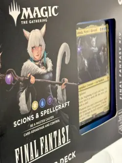 Magic The Gathering Final Fantasy XIV Commander Deck Scions & Spellcraft *SEALED - Image 4
