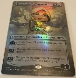 🌟 Secret Lair Drop Series Elspeth, Sun's Champion (Borderless) Foil🌟 - Image 1
