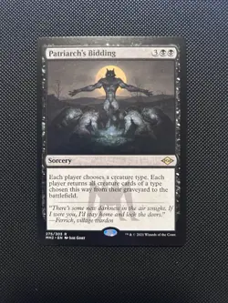 Patriarch's Bidding - Modern Horizons 2: #275, Magic: The Gathering Nm C278 - Image 1
