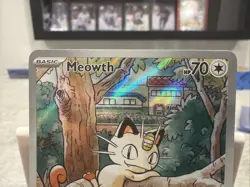 Pokemon TCG Meowth 106/094 Me02 Phantasmal Flames Illustration Rare NM/M - Image 2