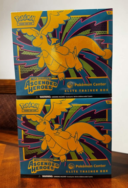 NEW Ascended Heroes Pokemon Center Elite Trainer Box Sealed Lot Of 2 ETB - Image 2