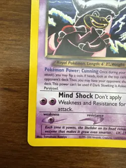 Dark Slowking 20/105 Neo Destiny Unlimited Edition NM Condition - Image 5