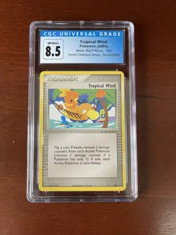 Pokemon CGC 8.5 NM/Mint 2004 Tropical Wind World Championship Card No stamp 026 - Image 1