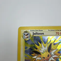 Pokemon TCG Jolteon Jungle Set Holo Rare 4/64 VTG WOTC 1999 HP/DMG - Image 3