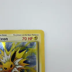 Pokemon TCG Jolteon Jungle Set Holo Rare 4/64 VTG WOTC 1999 HP/DMG - Image 4