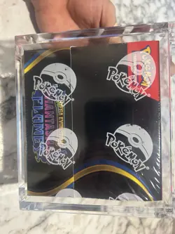 Pokemon Phantasmal Flames Booster Box New Sealed(Acrylic Included) - Image 1