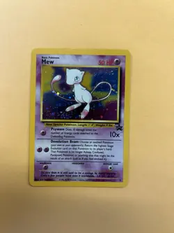 Pokemon TCG 2000 Mew Promo #151 Holo WOTC Promo Black Star - Image 1
