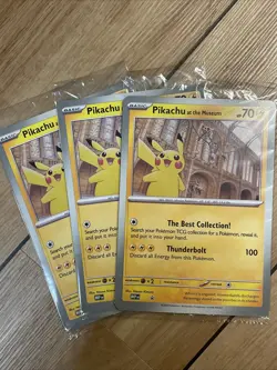 Pokemon x Natural History Museum: Pikachu at the Museum (Sealed) - X3 Available - Image 1