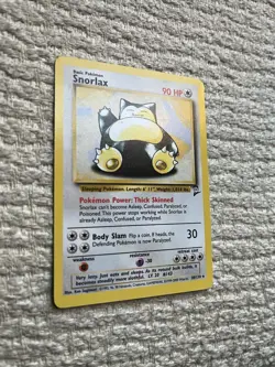 Pokemon TCG Snorlax 030/130 Rare Base Set 2 - Image 2