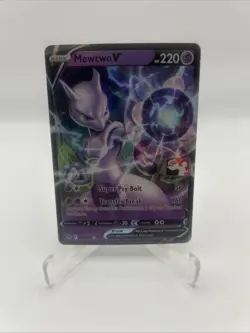 030/078 Mewtwo V Prize Pack Series Stamped Play Pokemon TCG GO - Image 1