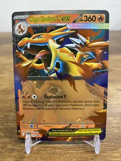 Mega Charizard Y EX 030 Black Star Promo Ascended Heroes Pokemon TCG - Image 1