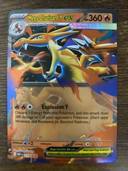 Mega Charizard Y EX 030 Black Star Promo Ascended Heroes Pokemon TCG - Image 2