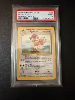 Pokemon Trainer Deck B Pidgeotto PSA 9 Mint - Image 1