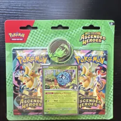 Pokemon Mega Evolution Ascended Heroes Erika's Tangela 2 Booster Pack English - Image 1