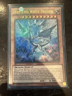 Deep Eyes White Dragon - MVP1-EN005 - Ultra Rare - 1st Edition - Yugioh - Image 1