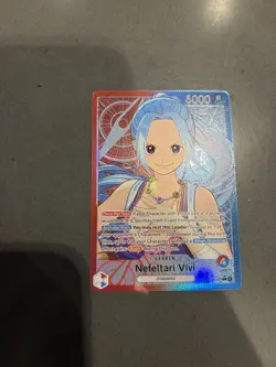 One Piece EB03-001 Heroines Nefeltari Vivi Leader Alt Art English - Image 1