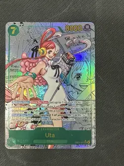 Bandai One Piece TCG Uta MANGA EB03-061 SP Heroines Edition English and deckbox - Image 1