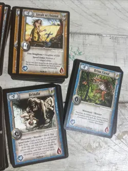 WARLORD SAGA OF THE STORM CCG CLERIC ACTION CHARACTER Lot Of 70 Cards - Image 2