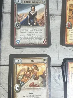 WARLORD SAGA OF THE STORM CCG CLERIC ACTION CHARACTER Lot Of 70 Cards - Image 4