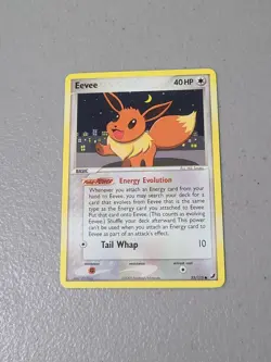 Pokemon Card - Eevee Unseen Forces 55/115 Common - NM - Image 1