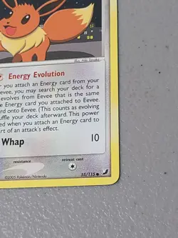 Pokemon Card - Eevee Unseen Forces 55/115 Common - NM - Image 5