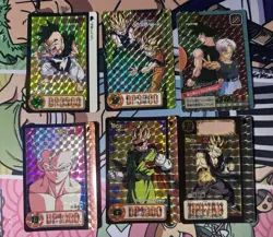 Dragon Ball Z Carddass Lot Of 6 Cards PRISM TCG BANDAI Japanese 1996 (US SELLER) - Image 1
