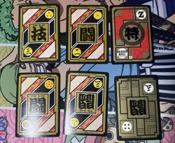Dragon Ball Z Carddass Lot Of 6 Cards PRISM TCG BANDAI Japanese 1996 (US SELLER) - Image 2