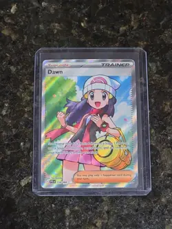 Pokemon Dawn Trainer Full Art Ultra Rare Holo Card SWSH Brilliant Stars 188/094 - Image 1