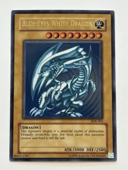 Blue-Eyes White Dragon SDK-001 Starter Deck: Kaiba Unlimited - Error Card - Image 1