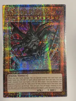 Yugioh Quarter Century Rare & ALL METAL Blue Eyes White Dragon Fan Art Card Lot - Image 4