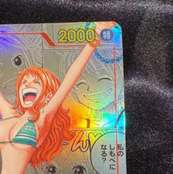 NAMI MANGA ALT ART OP01-016 R ONE PIECE CARD THE BEST PRB-01 COMIC PARALLEL NM - Image 3