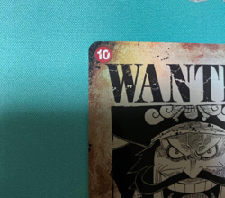 Gol D. Roger Wanted OP09-118 Japanese ONE PIECE Card Carrying on His Will - NM - Image 2