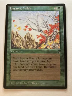 Untamed Wilds Legends MTG LP - Image 1