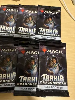 Magic: The Gathering - Tarkir: Dragonstorm Play Booster Pack - MTG Lot Of 8 - Image 3