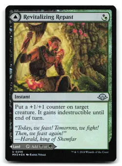 Revitalizing Repast // Old-Growth Grove (Foil) #256 Modern Horizons 3 - Image 1