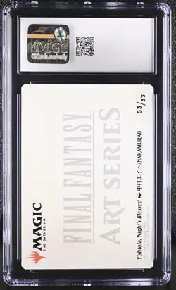Y'shtola, Night's Blessed #53 CGC GEM 10 Borderless Art Series Final Fantasy - Image 2