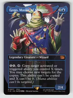 Gogo, Master of Mimicry (Borderless) *Non-Foil* FIN 377 NM - Image 1