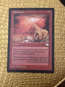 Firestorm - Weatherlight MP classic 1 mana kill spell - Image 1