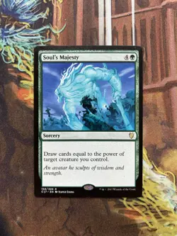 1x Soul's Majesty NM Eng MTG - Commander 2017 - Image 1