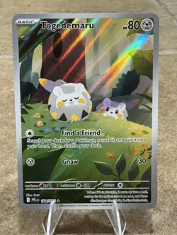 Togedemaru - 104/094 - IR - Phantasmal Flames PFL Mega Evolution - Pokemon NM/M - Image 1