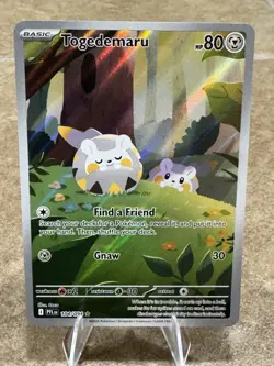 Togedemaru - 104/094 - IR - Phantasmal Flames PFL Mega Evolution - Pokemon NM/M - Image 2