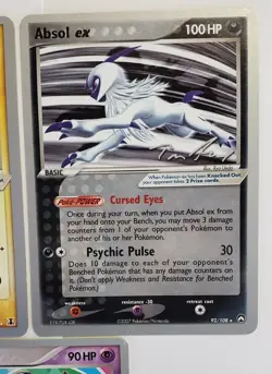 Jolteon EX Absol EX Banette EX 2007 Tom Roos World Championship Lot Of 3 Pokemon - Image 3